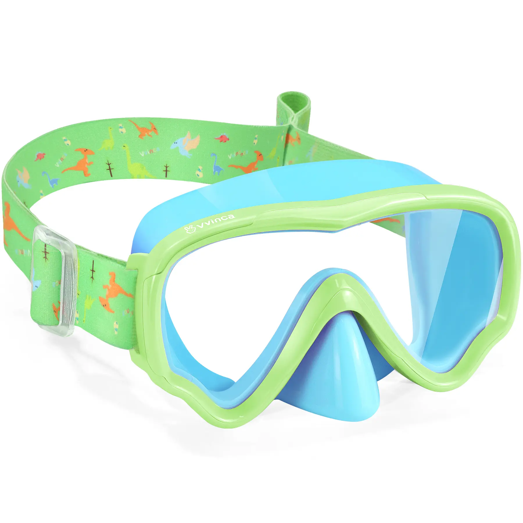 [Deals For You] Vvinca Kids swim Goggles with Nose Cover, Diving Mask Elastic Fabric Strap Anti Fog Anti Shattered Lens for Kids Swim Goggles 3-14,for Lake,Beach, Summer Party Swim Glasses Swimming Accessories#tiktokshopsummersale