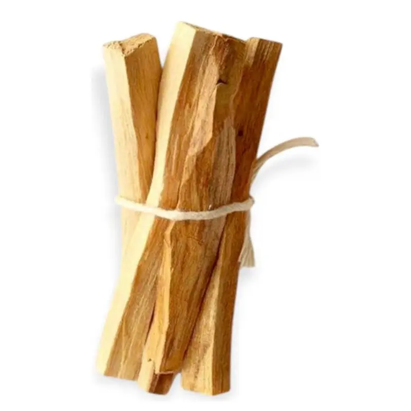 Palo Santo Sticks - 4-5 in Natural Wood Incense Smudge Sticks, Peruvian Aroma Freshener for Spiritual Cleansing, Home Fragrance Supplies with Resin Detoxifying Properties, Four To Five Inch