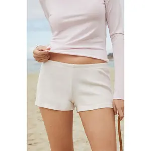 John Galt Women's Pink Striped Emery Pajama Shorts