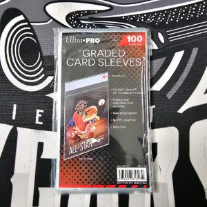 Ultra Pro - 100 Graded Card Sleeves - Use as team bags also - Fit perfect for PSA Graded Cards