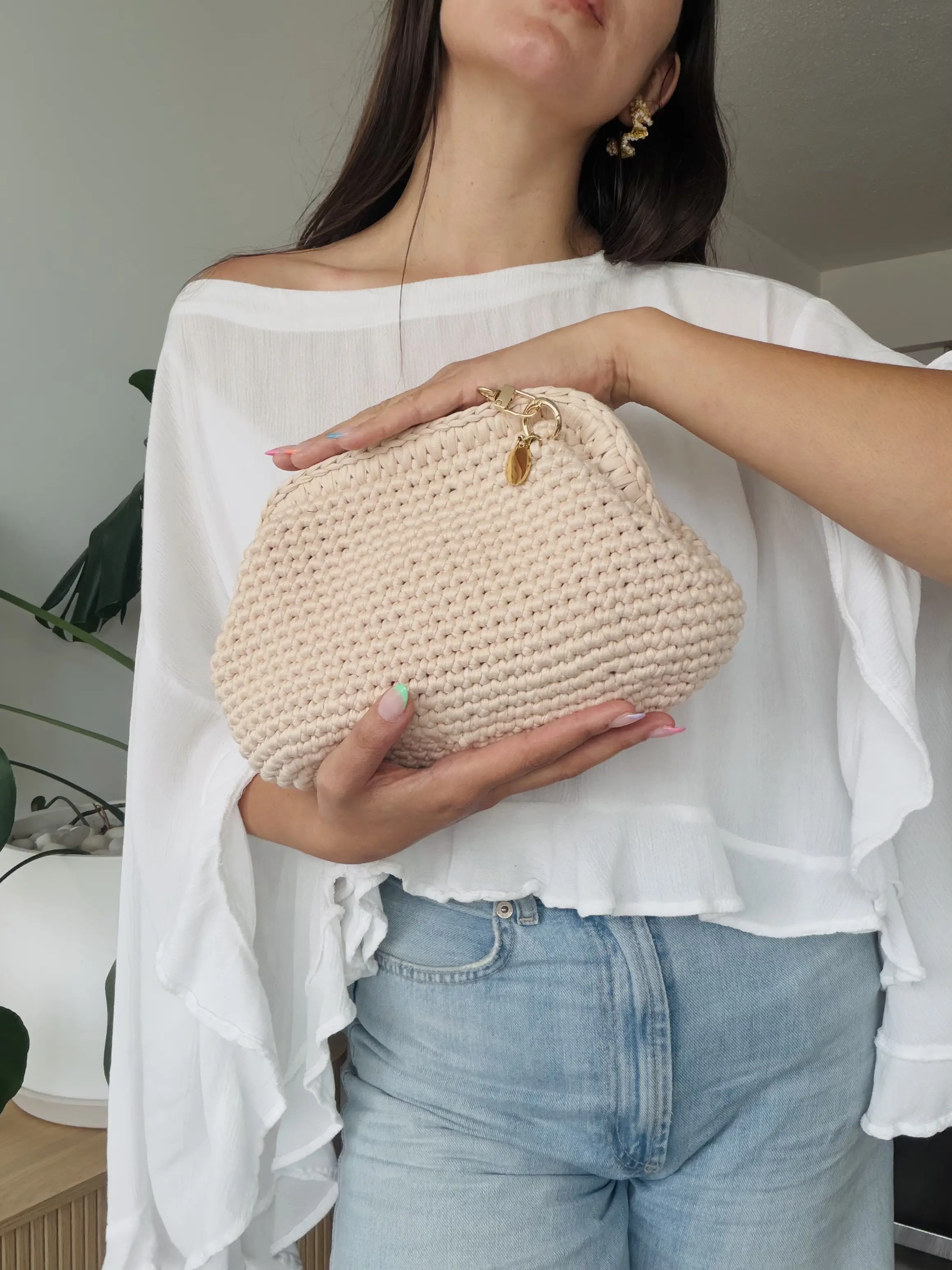 Crochet Clutch Bag