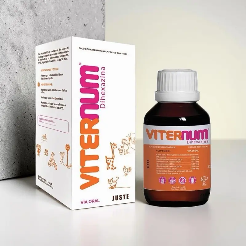 Viternum Syrop - Children' Multivitamin- Gentle Formula  - 100 mL Supplement Dietary