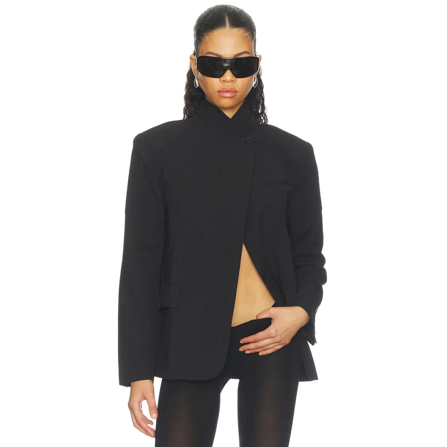LIONESS Trophy Club Blazer in Noir
