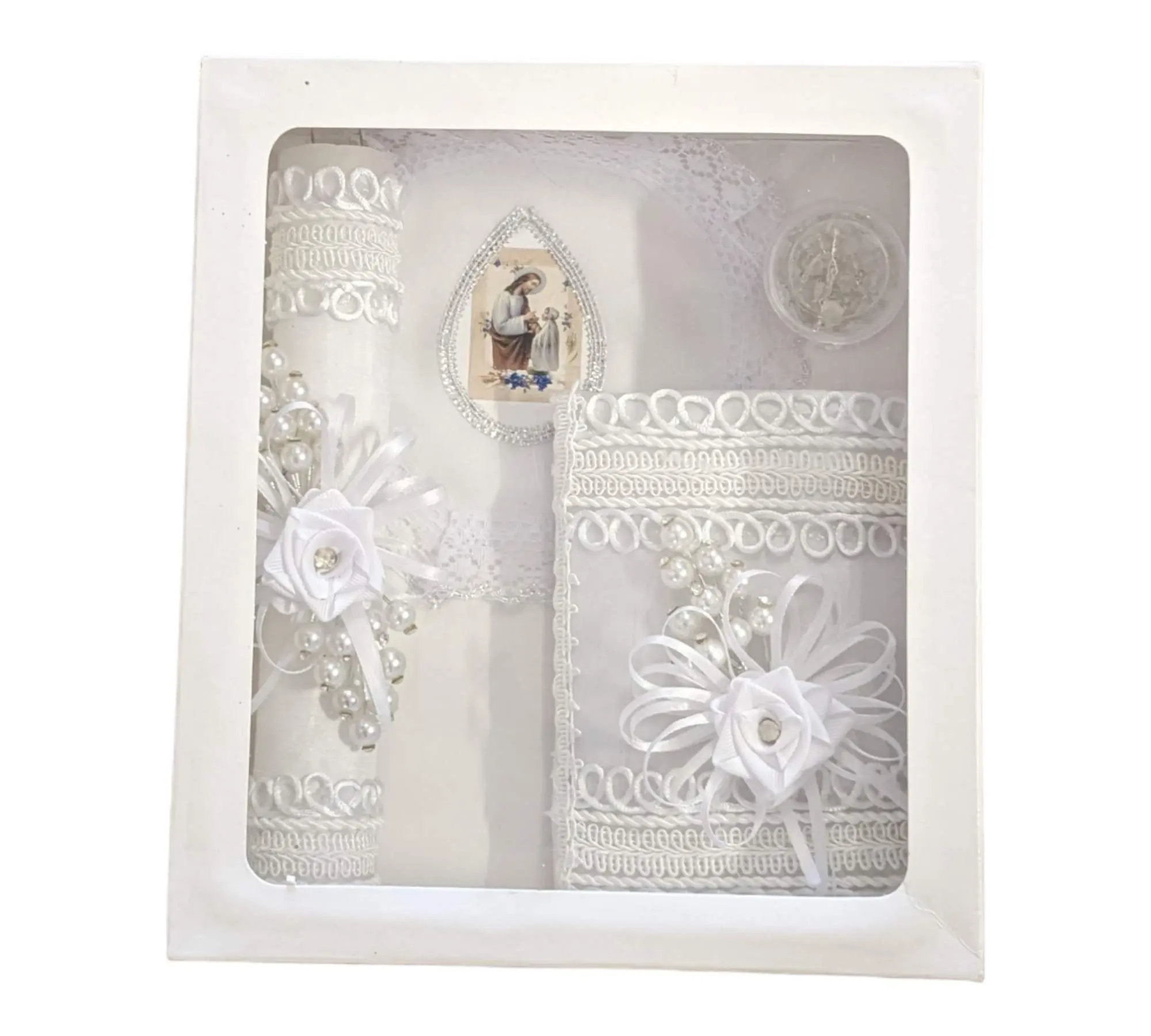 First Communion Girl Candle Set First Communion Girl Candle Set