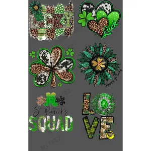 LUCKY (3) PREMADE GANGSHEET - 22X36 DTF TRANSFERS - DIRECT TO FILM