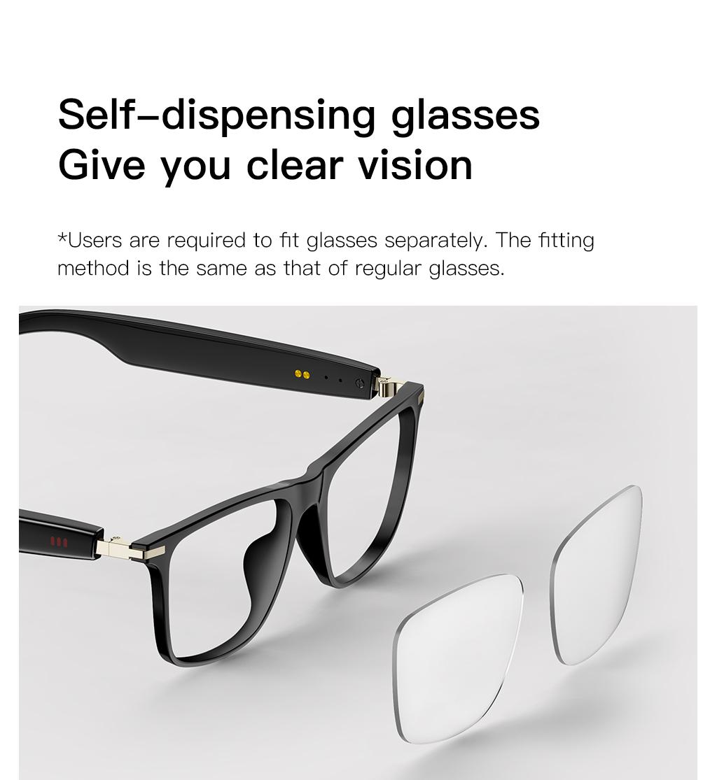 AI Interpretation Smart Glasses,160 Languages, Chat GPT,Audio Glasses for Men And Women,Microphone And Speaker, HD Voice Calls And HIFI Music Quality,Hands-Free Calling,Color Changing Lens, Suitable for  Riding,Driving,Travel,Black Friday & Cyber Monday