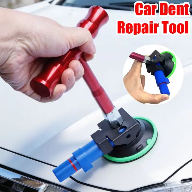 T-Shaped Handheld Suction Cup Car Dent Repair Tool - Easy-to-Use Dent Fixing Tool for Cars, Trucks, DIY Paint Leveling & Body Repair