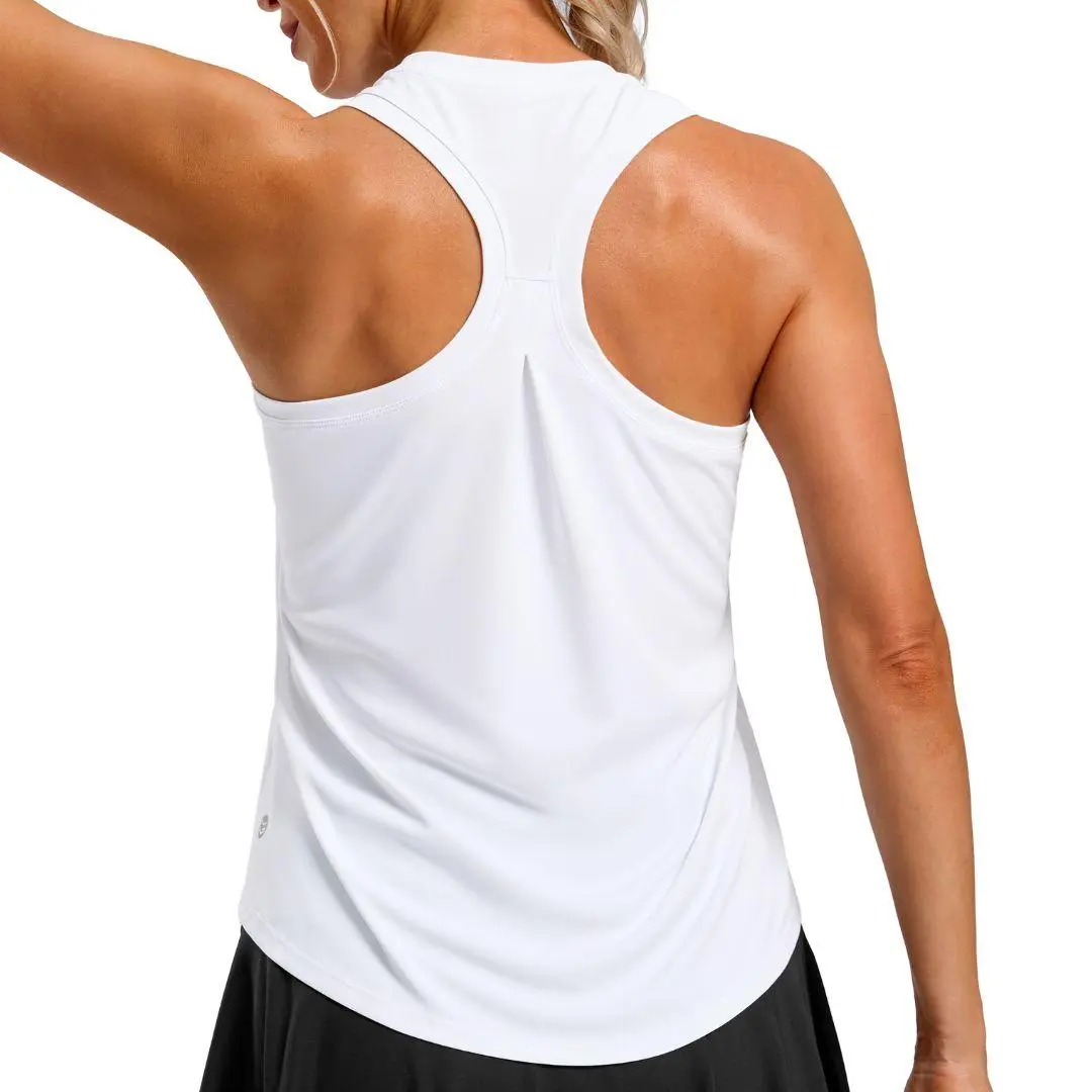 G Gradual Women's Athletic Tank Tops - Racerback, Loose Fit, Sleeveless, Sweat-Wicking, Breathable, Sporty Design - Workout Running Gym Wear, Summer Activewear Tank Top for Women