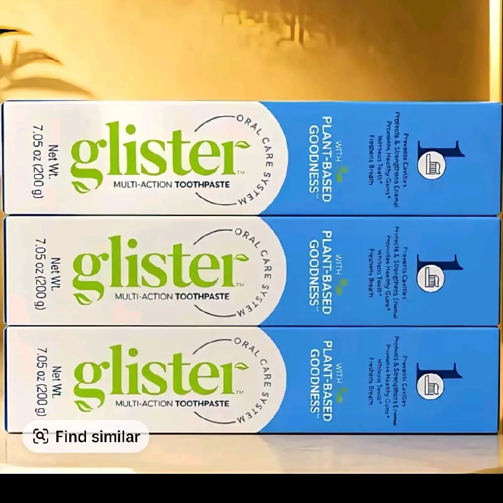 Toothpaste glister of 3 pcs