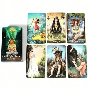 78Cards Wild Reflection Tarot Cards Fortune Telling Game Card Divination Fate Party Family Board Game Card Games Juegos De Mesa