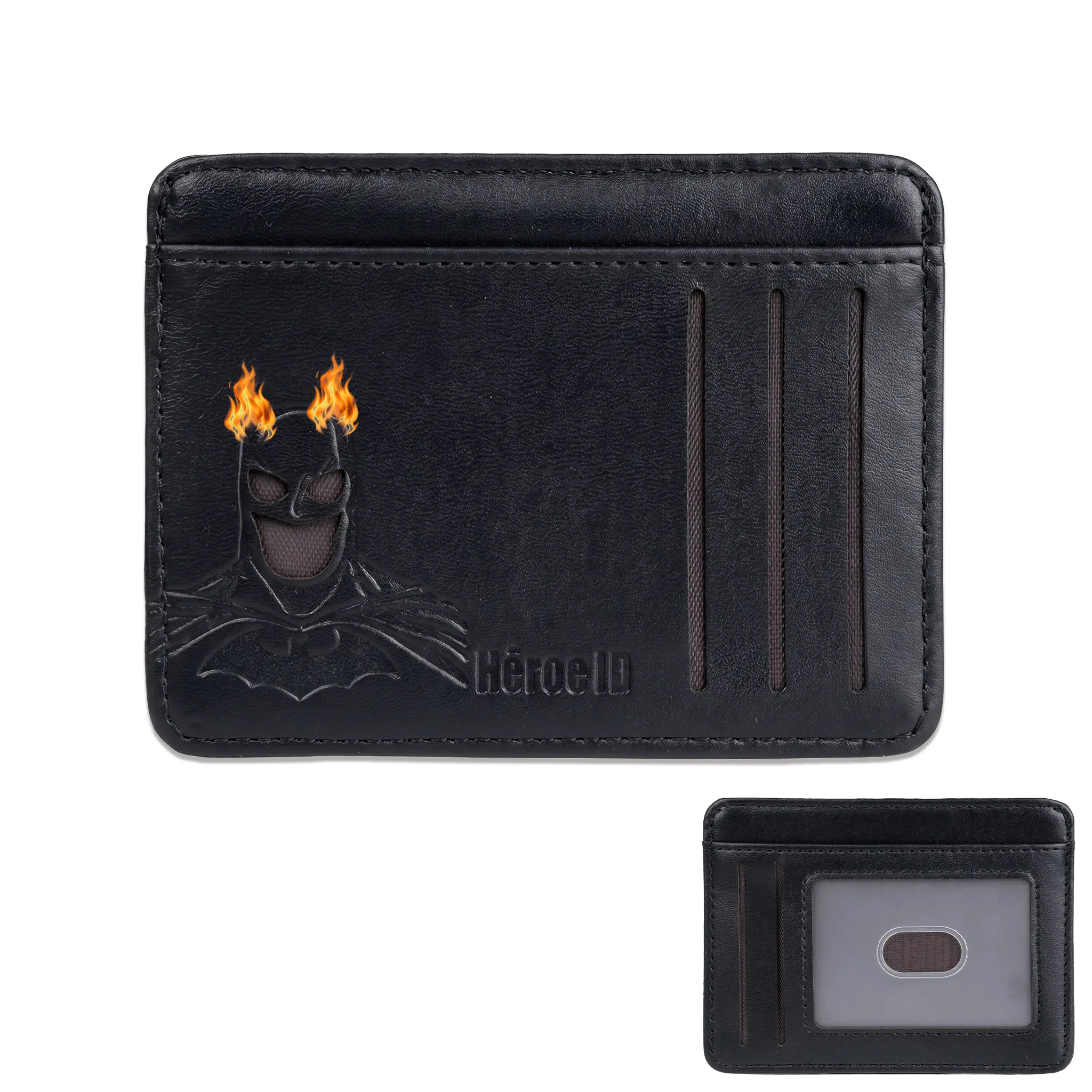 Minimalist Men's Wallet with Money Clip & ID Window, 9 - 13 Cards,Slim Front Pocket Card Holder for Credit Cards & Driver License, Stylish Gift for Men,Perfect Father's Day Gift