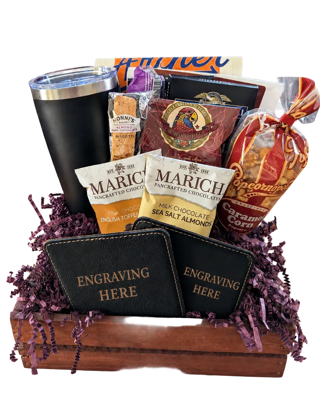 Coffee Congratulations Gift Basket