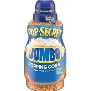 Pop-Secret Jumbo Popping Corn Kernels - 50oz Premium Popcorn for Big Fluffy Pops