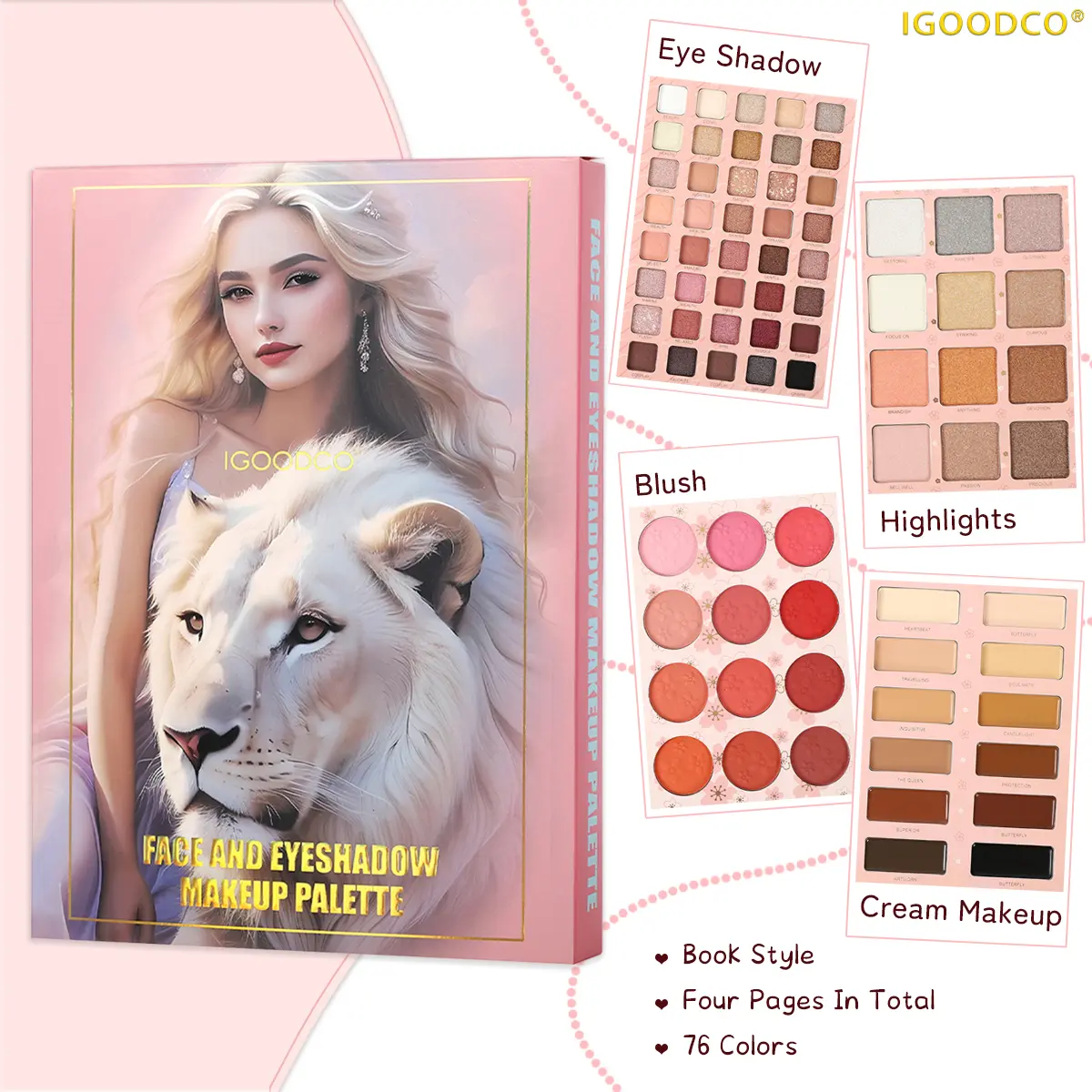 IGOODCO  (Model: IG3096)eye shadow plate glitter matte glitter powder sequins makeup palette stage makeup palette cosmetics Shimmer Eyeshadow Eyeshadow Set, Eye Makeup
