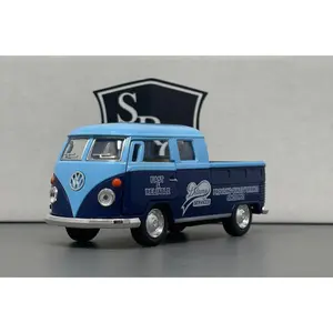 Volkswagen Bus Double Cab Pickup - Kinsmart 1:34 Diecast