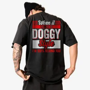 When It Comes To Style T-shirt, Printed Letter Crewneck Back Sided T-shirts, Shirt, Vintage Shirt, Retro Graphic Tees