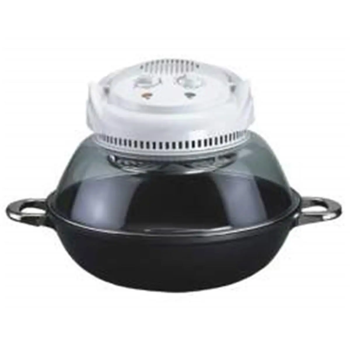 212 MAIN SO-2007 Heavy Duty Countertop Convection Oven - Kitchen Appliance with Wok Base, Dual Nano-Carbon Elements, FIR Elements for Even Heat Distribution, Fast Baking, Heavy Duty Oven