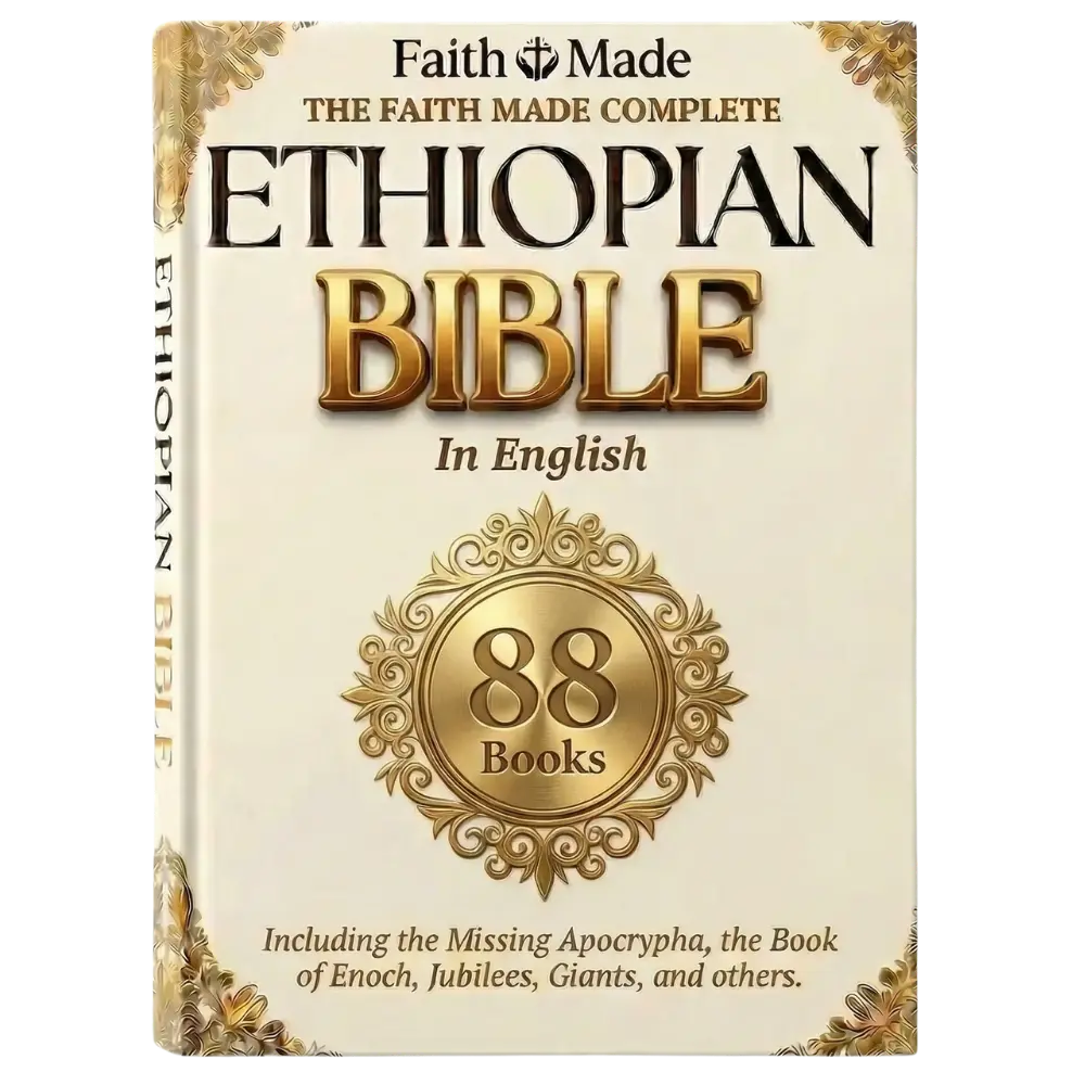 The Complete Ethiopian Bible In English | 88 Books & Large Text