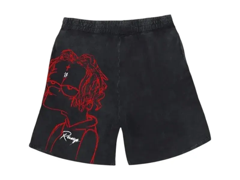 Revenge Trippie Redd Bart Black Shorts Black (men) by StockX