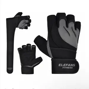Elefans Premium Training Gloves with Wrist Wraps