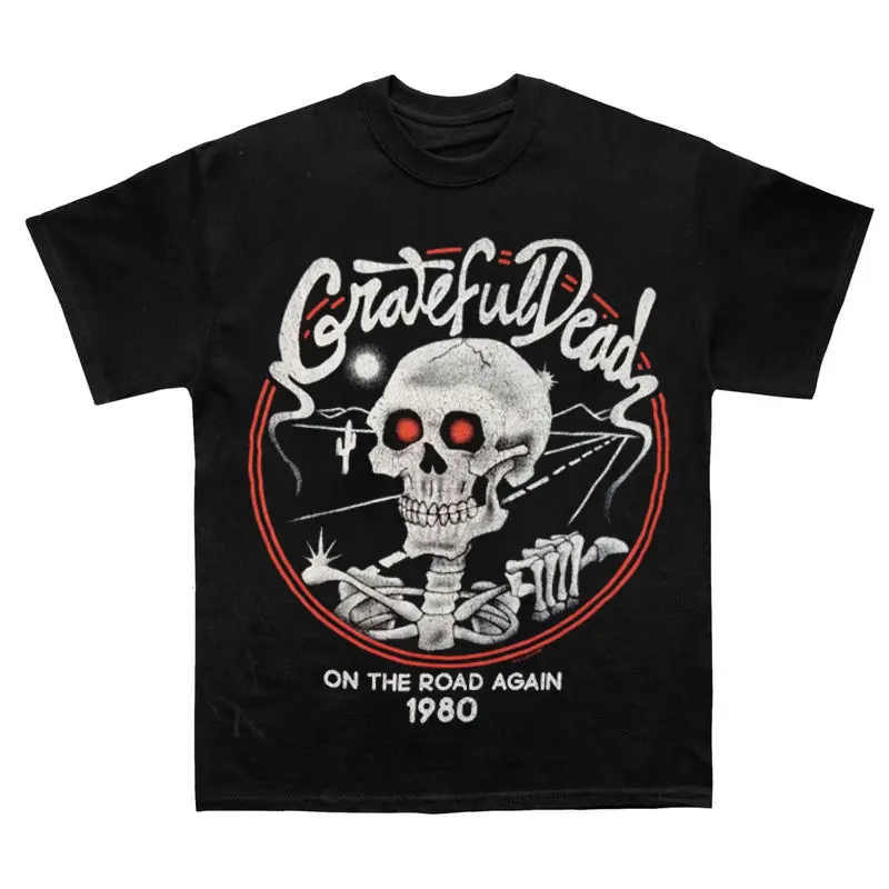 Grateful Dead Dancing Bears Retro Tie Dye Style T-Shirt HY4795