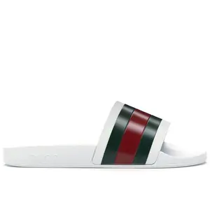 Gucci Men's Pursuit Pool Slides White, from StockX