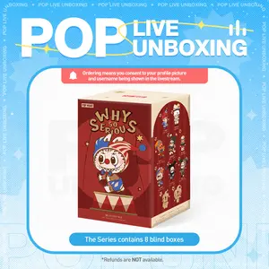 [LIVE UNBOXING] POP MART WHY SO SERIOUS Series-Vinyl Plush Pendant Blind Box