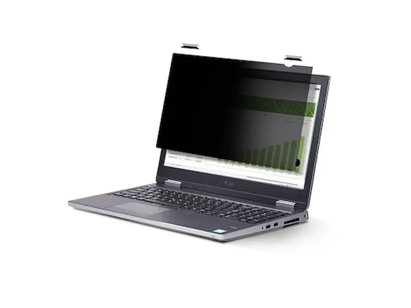 Startech 133LTPRIVACYSCR 13.3 in 16:9 Flip-Up Laptop Monitor Privacy Screen Protector - Plastic, Touch-Compatible, Anti-Glare Blue Light Filter, ±30 Deg View Angle, Raised Bezels