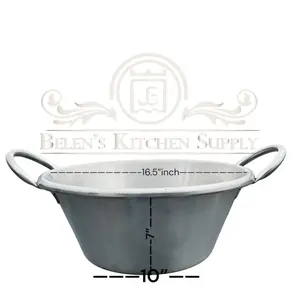 Cazo Chico (12qts) acero inoxidable extra grueso calidad suprema