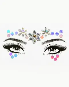 Kaleidoscope Daisy Face Jewels