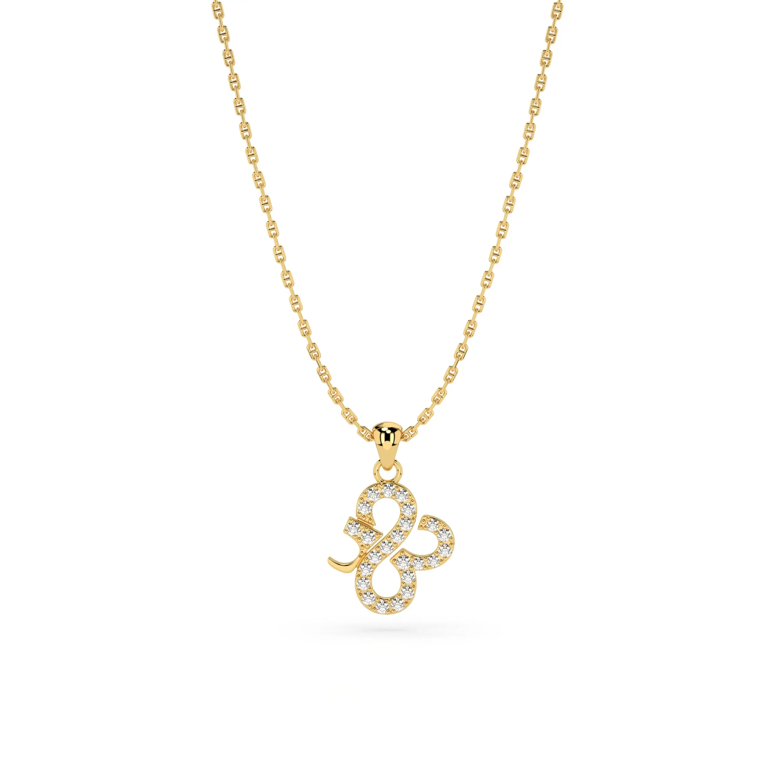 MINI MIRACLE NECKLACE - Pave Diamond