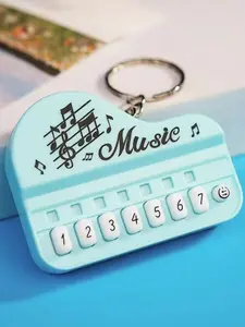 Mini Piano Keychain, Dual Mode Mini Music Keyboard, Playable Creative Keychain, Electronic Piano for Kids, Model Lz8841