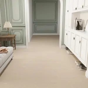 Jeedeson 182*1220*6mm Natural SPC Flooring for Bedroom, Waterproof Click Lock