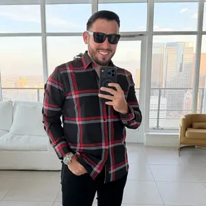 SIMPLE PLAID LONG SLEEVE (FITTED)