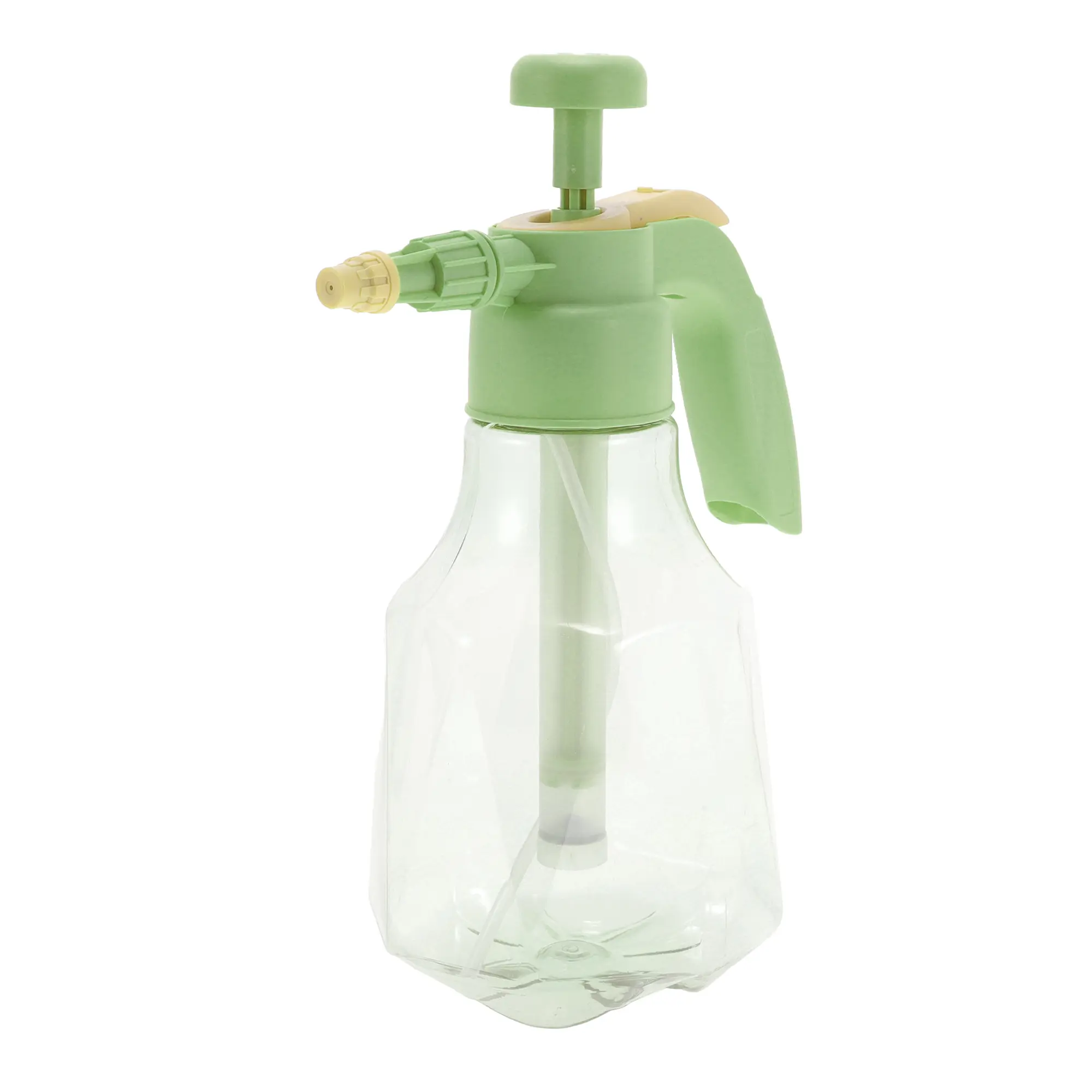 VOCOSTE Durable Hair Spray Bottles Triangle Pattern for Hair 1500ml Green 1 Pc