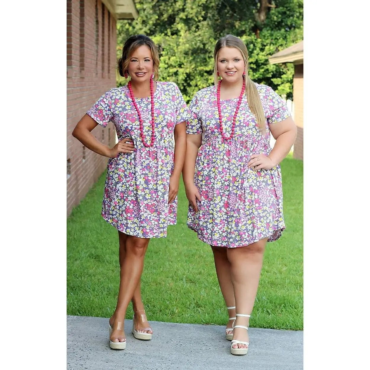 Lavender Fields Forever Floral Dress