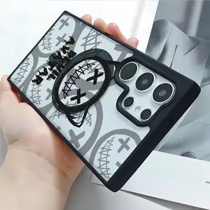 Little devil Pattern Premium Magnetic phone case applicable for Samsung Galaxy S25 S24 S23 S22 PLUS ULTRA FE durable shockproof protection Privacy Protection Magnetic Phone Case cute nic natalie reynolds mosnovo  protective case