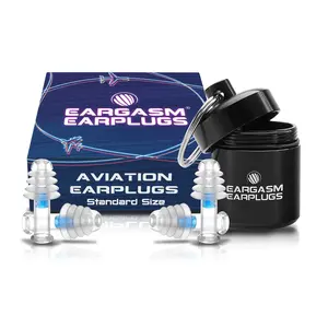 Eargasm Aviation Earplugs - Reduce Ear Pain During Air Travel!