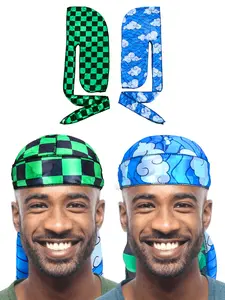 Reversible Anime Durag for Men and Women