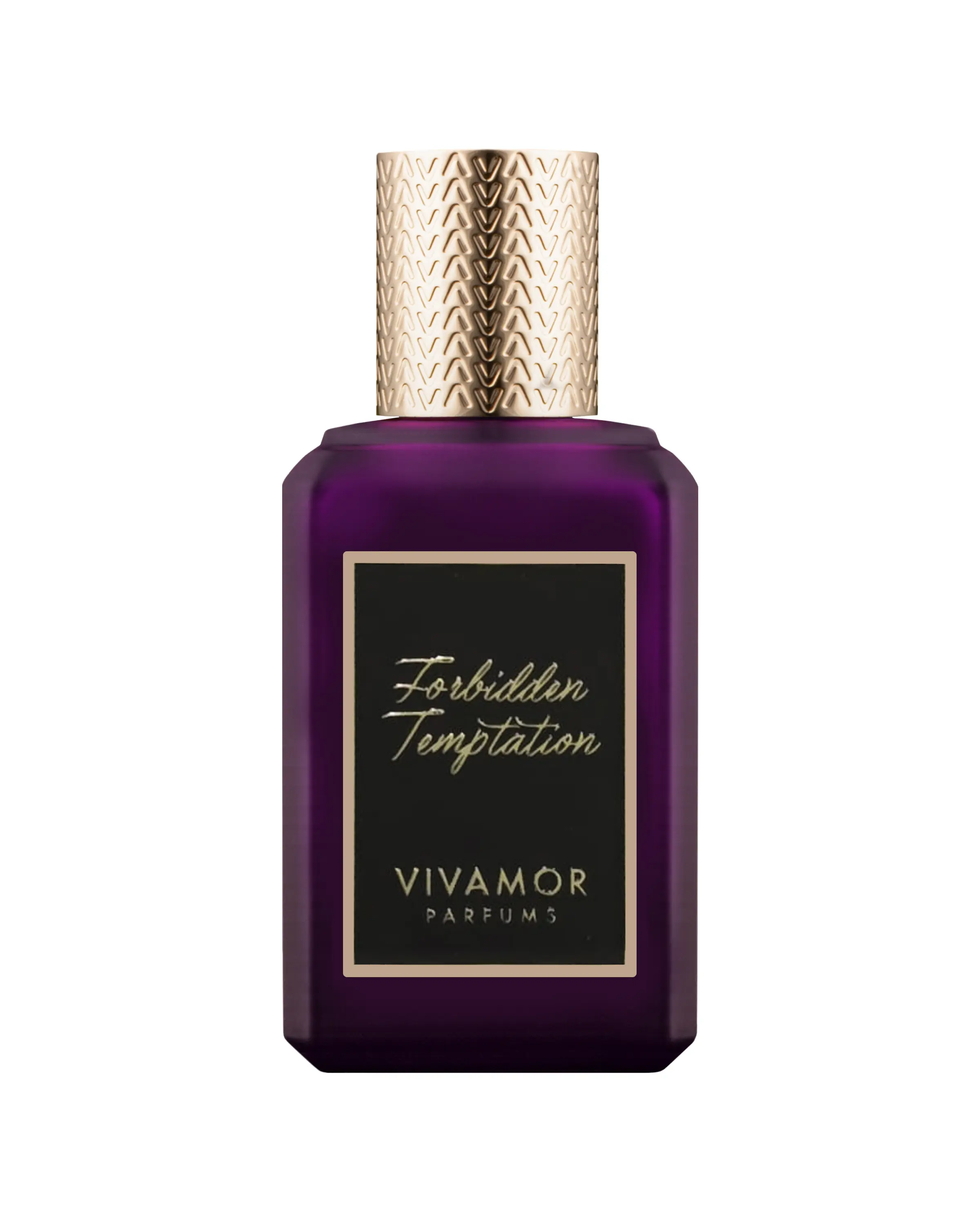 Vivamor Parfums Forbidden Temptation, a Woody & Warm Spicy Unisex Fragrance with Cognac, Amber & Vanilla | Longlasting Limited Edition Niche Perfume, Signature Scent, Adults