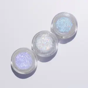 STARLITES COLLECTION – 3 Piece Illuminating Iridescent Glitter Gel Set Eyeshadow Makeup