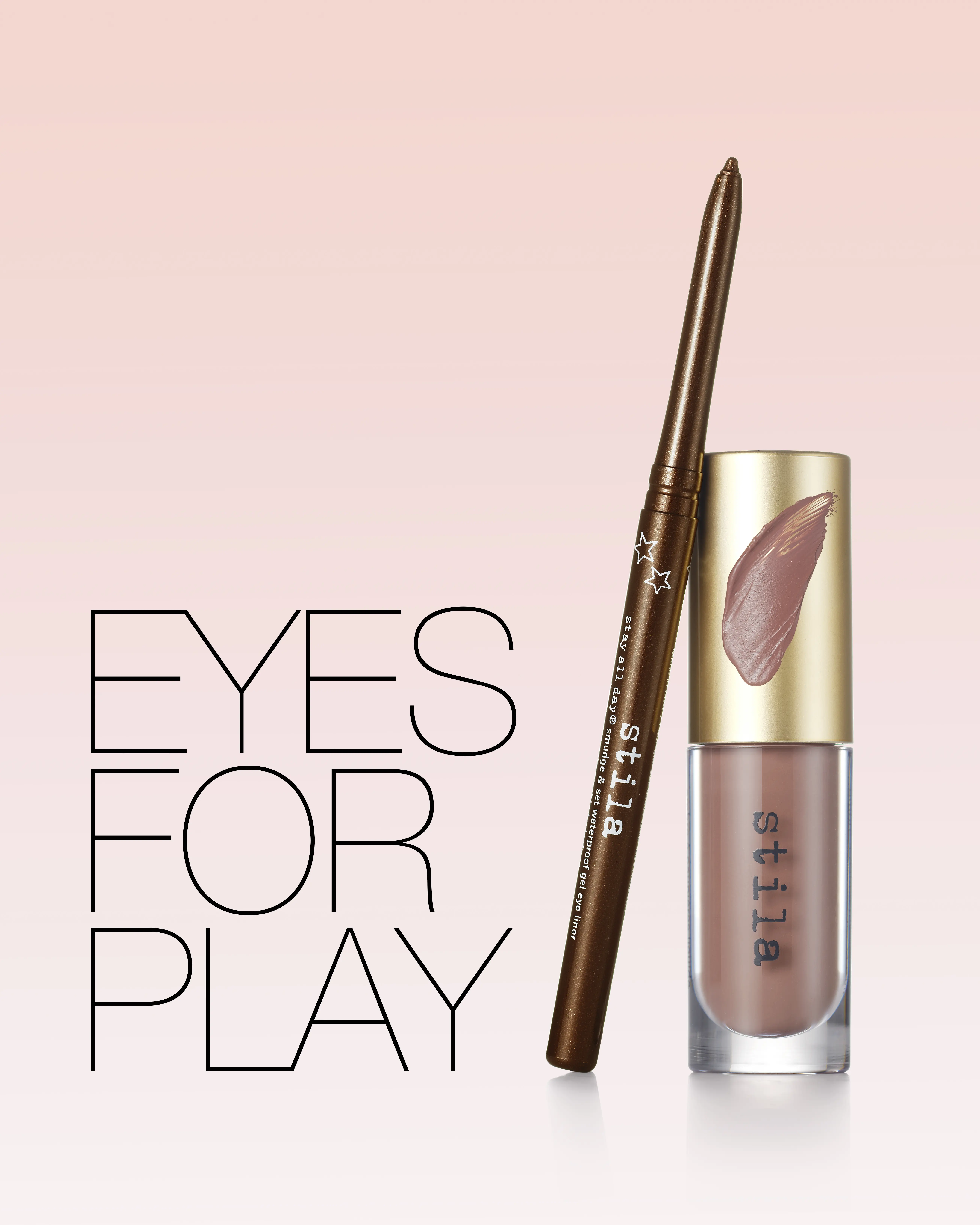 Stila Eyes For Play - Liqua-Play Eye Shadow + Stay All Day Smudge & Set Eyeliner Set