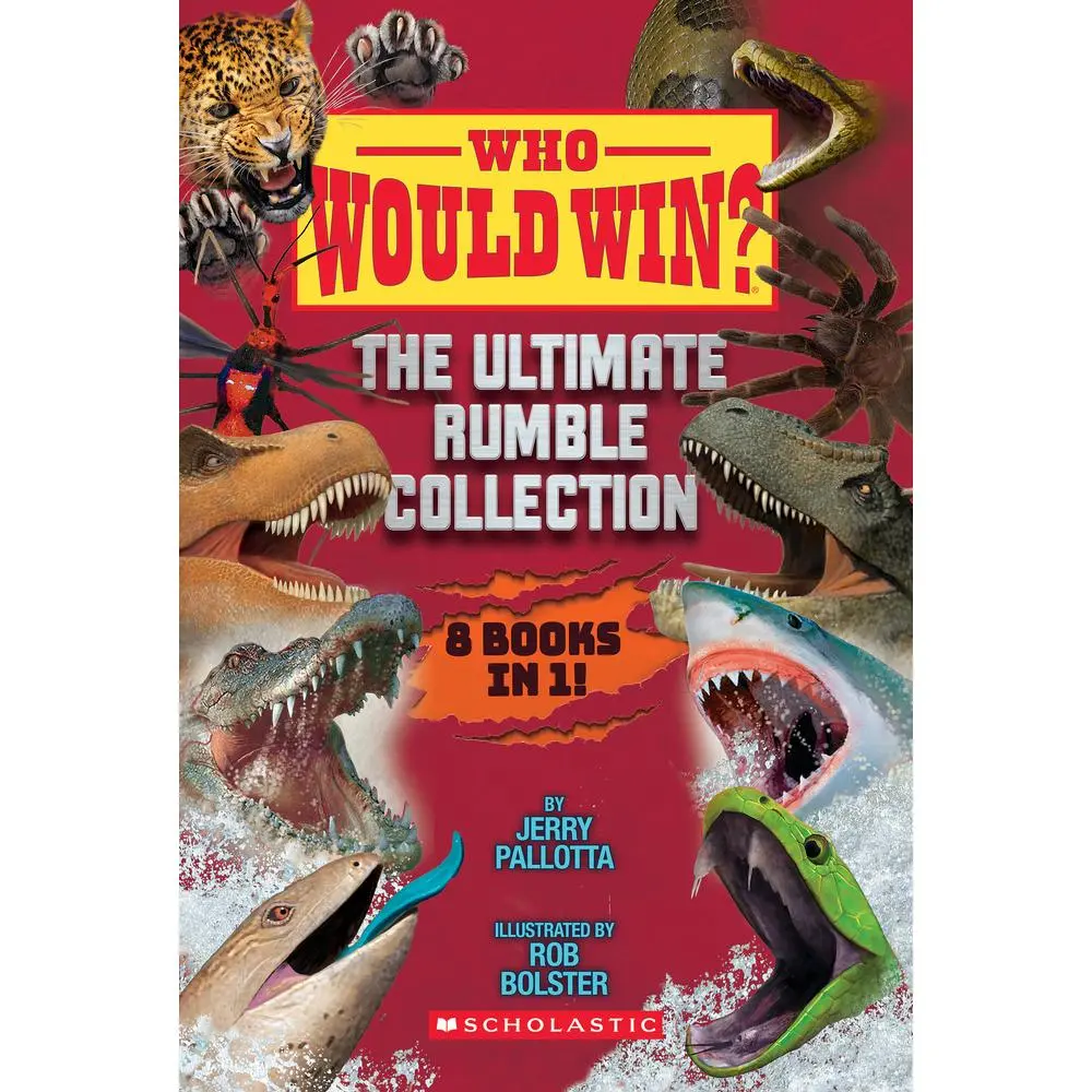 USED Book - Who Would Win?: The Ultimate Rumble Collection (8 Book Bind-Up) by Pallotta, Jerry (Hardcover) - english