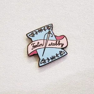 magnetic needle minder embroidery needle holder cross stitch, needlecraft, or quilting