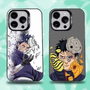 U-UchihaS Anime O-Obito Phone Case For iPhone 17,16,15,14,13,12,11,Pro,Max,Plus,Mini,XS,SE Anti Fall Black Matte Hard Bumper