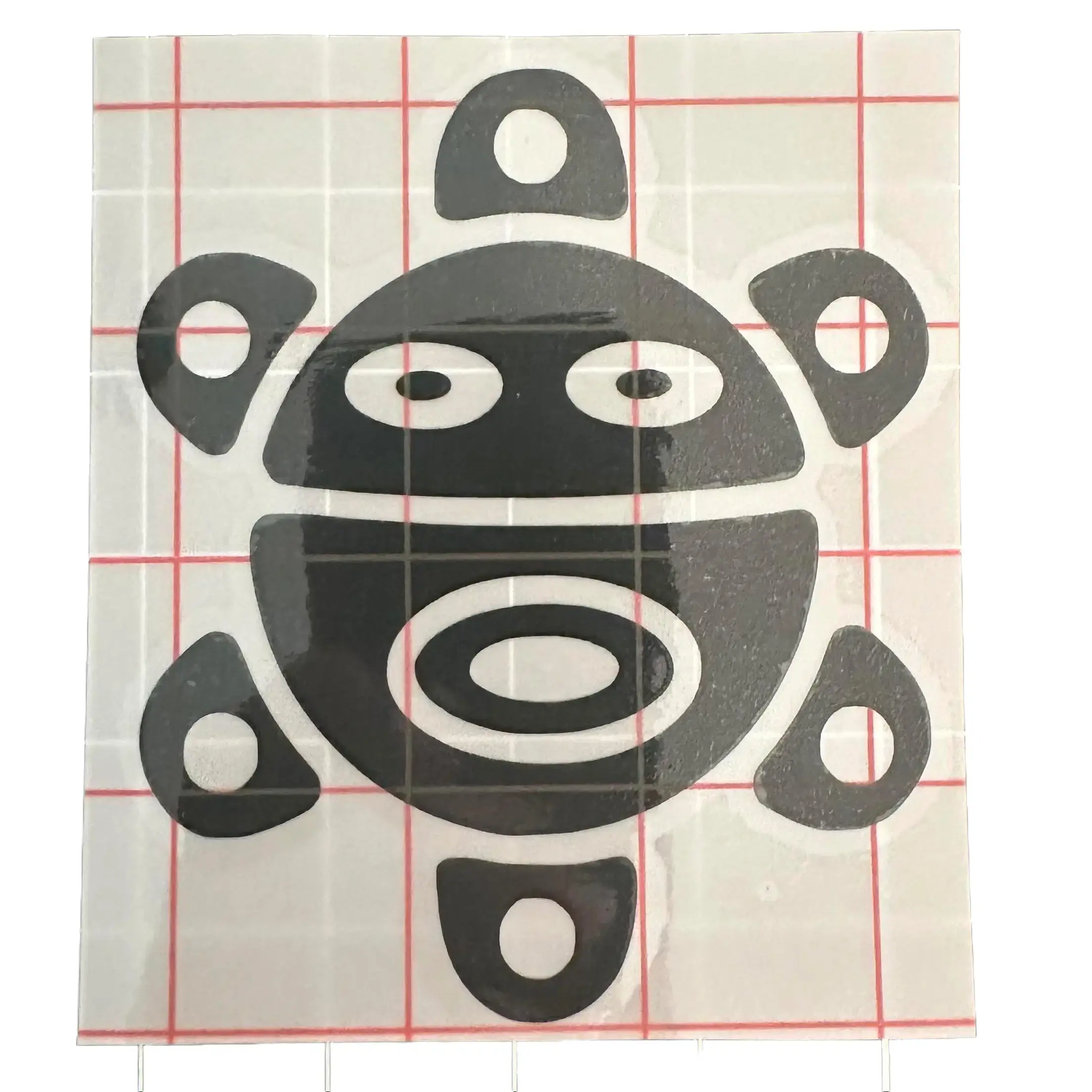 3.5" Taino Sun Self-Adhesive Vinyl Decal Sticker, Car Exterior Accessory for Automotive & Motorcycle Use