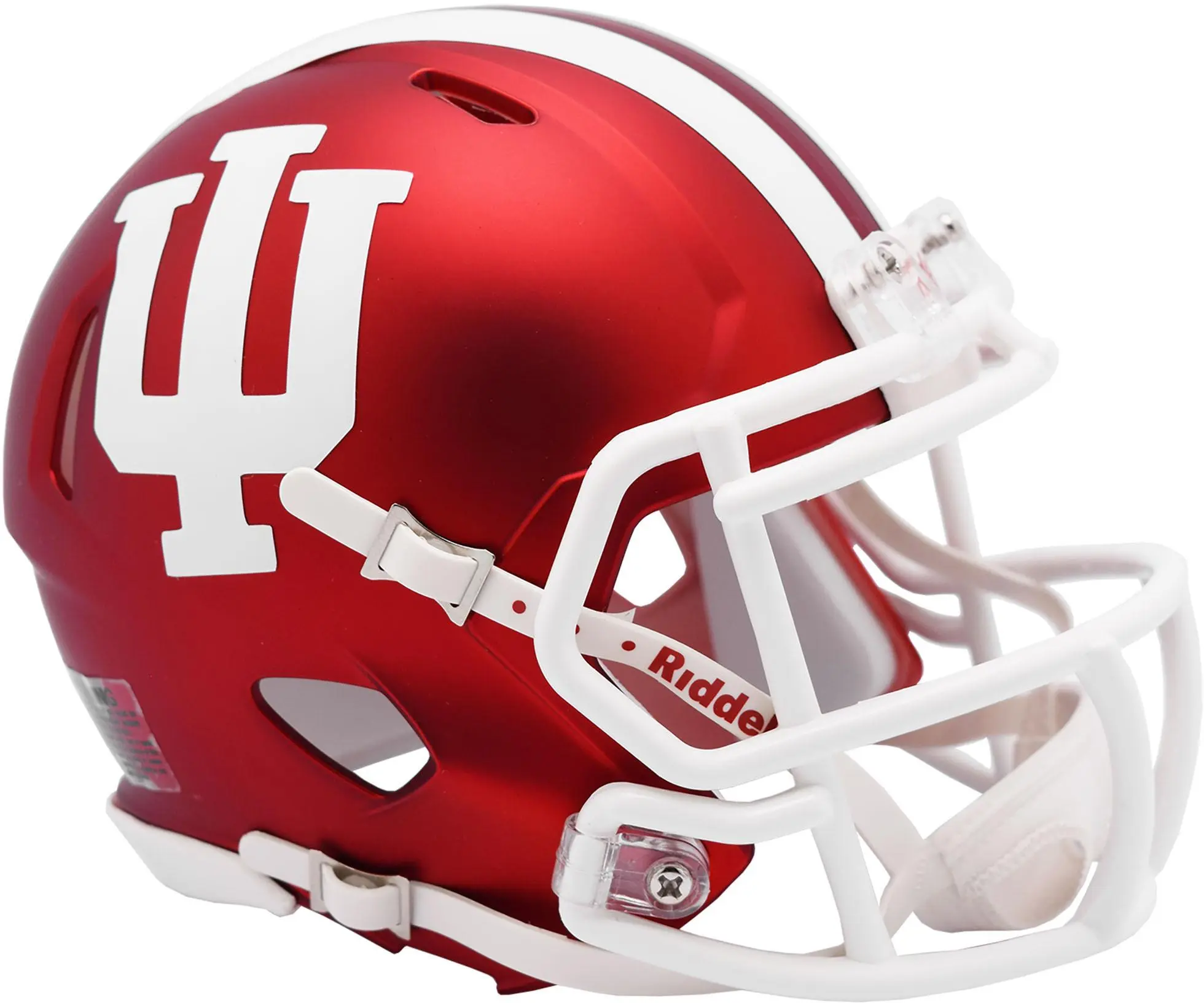 Indiana Hoosiers Riddell Satin Speed Mini Helmet