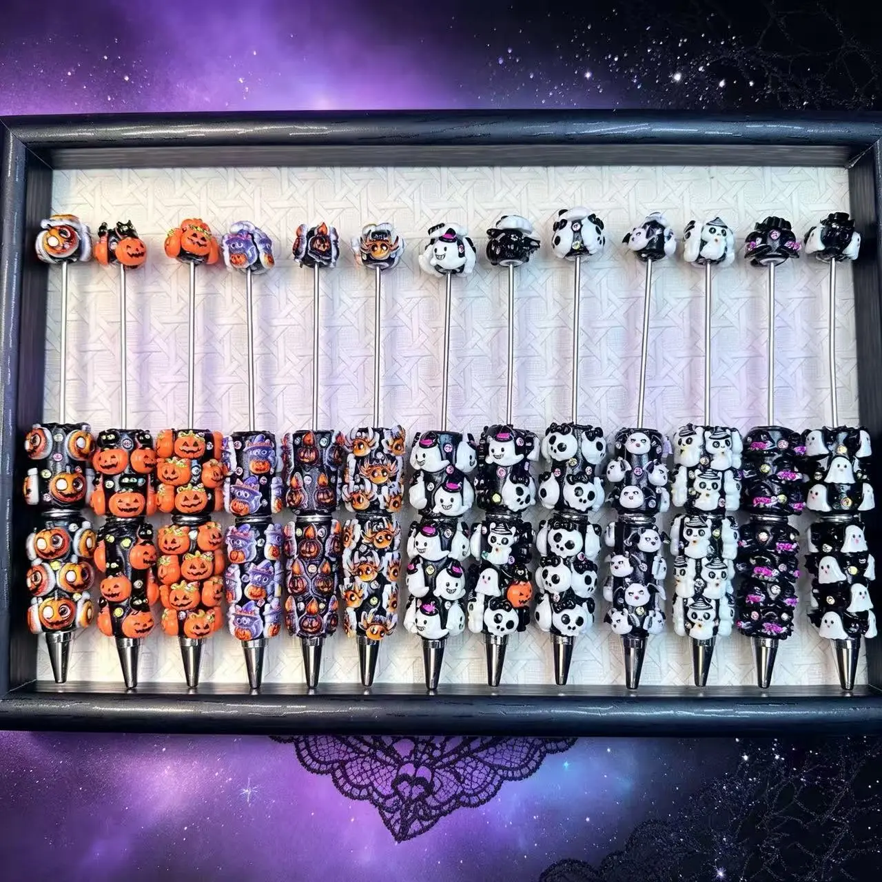 【For Pen】Halloween Beadable Pens