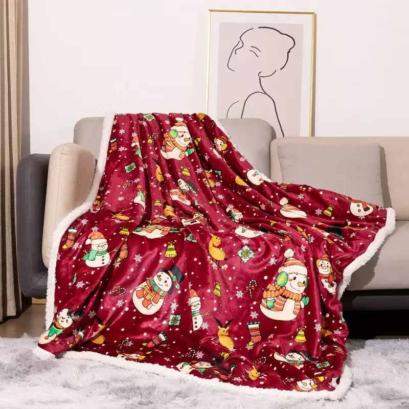 Soft 50x60 blanket—a cozy fleece blanket perfect for sofas and beds. This warm, all-season blanket is ideal for home, office, and car use, as well as for travel and as a gift for Valentine’s Day, Halloween, and Christmas.