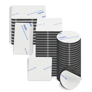 50 count Double Sided Adhesive Pads,  Double Sided Tape Heavy Duty, Double Sided  Tape  Pad Mounting,  Adhesive Strips for Walls,Picture,, (Square Rectangle Round)